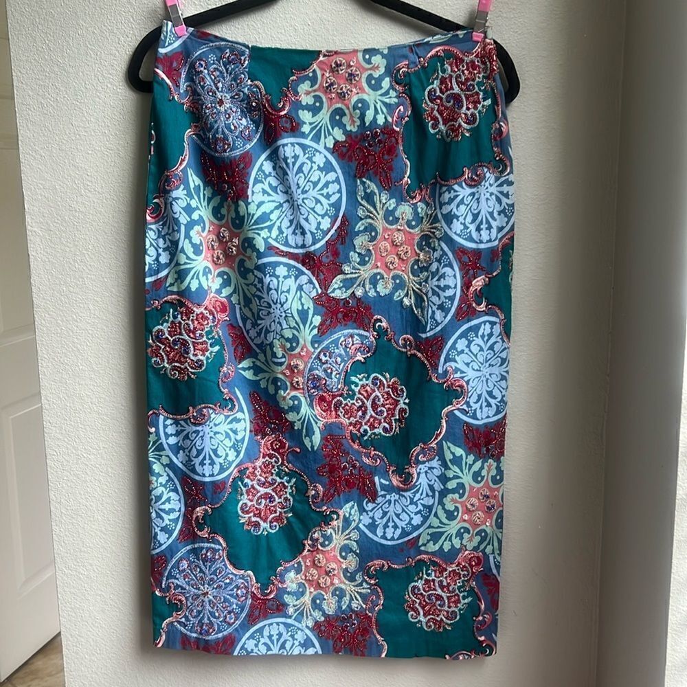 Dolce Apparel Beaded Skirt